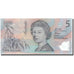 Geldschein, Australien, 5 Dollars, Undated (1992), KM:50a, UNZ