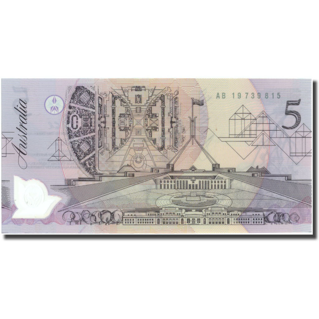 Banknote, Australia, 5 Dollars, Undated (1992), KM:50a, UNC(65-70)