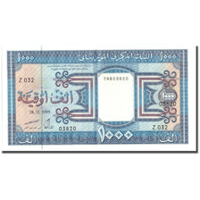 Banknote, Mauritania, 1000 Ouguiya, 1999, 1999-11-28, KM:9a, UNC(63)