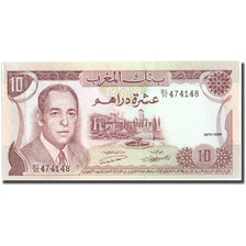 Banconote, Marocco, 10 Dirhams, 1970, KM:57a, FDS