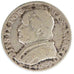 ITALIAN STATES, Lira, 1867, Roma, KM #1378, VF(30-35), Silver, 4.90