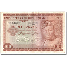 Banknote, Mali, 100 Francs, 1960, 1960-09-22, KM:7a, EF(40-45)