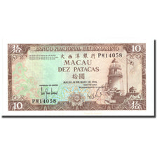 Billete, 10 Patacas, 1984, Macao, 1984-05-12, KM:59e, UNC