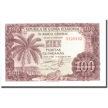 Banknote, Equatorial Guinea, 100 Pesetas Guineanas, 1969, 1969-10-12, KM:1