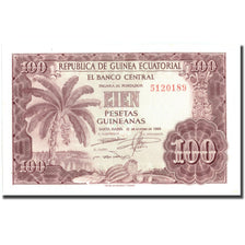 Banknote, Equatorial Guinea, 100 Pesetas Guineanas, 1969, 1969-10-12, KM:1
