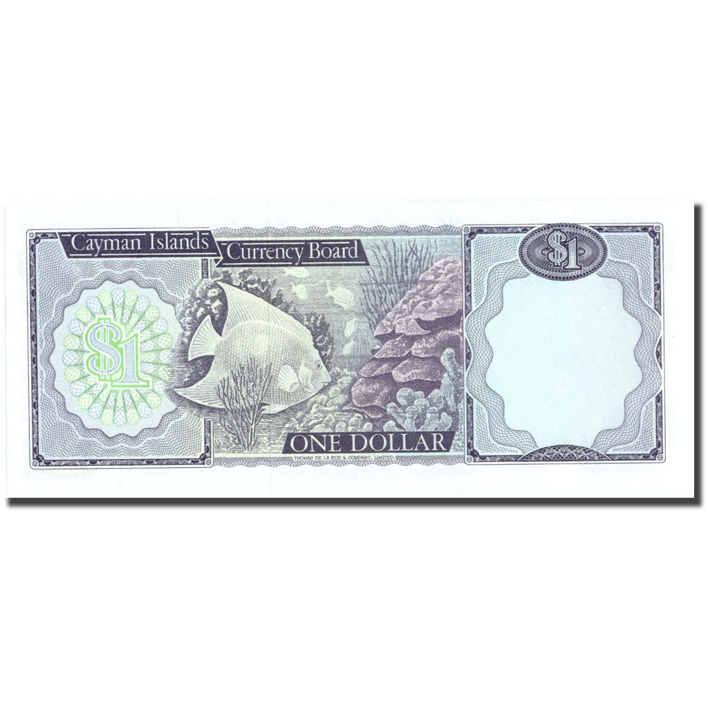 Banconote, Isole Cayman, 1 Dollar, Undated (1985), KM:5e, FDS