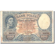 Billet, Pologne, 100 Zlotych, 1919, 1919-02-28, KM:57, TB+