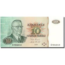 Geldschein, Finnland, 10 Markkaa, 1980, KM:111a, UNZ-