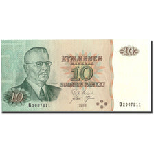 Banknote, Finland, 10 Markkaa, 1980, KM:111a, AU(50-53)