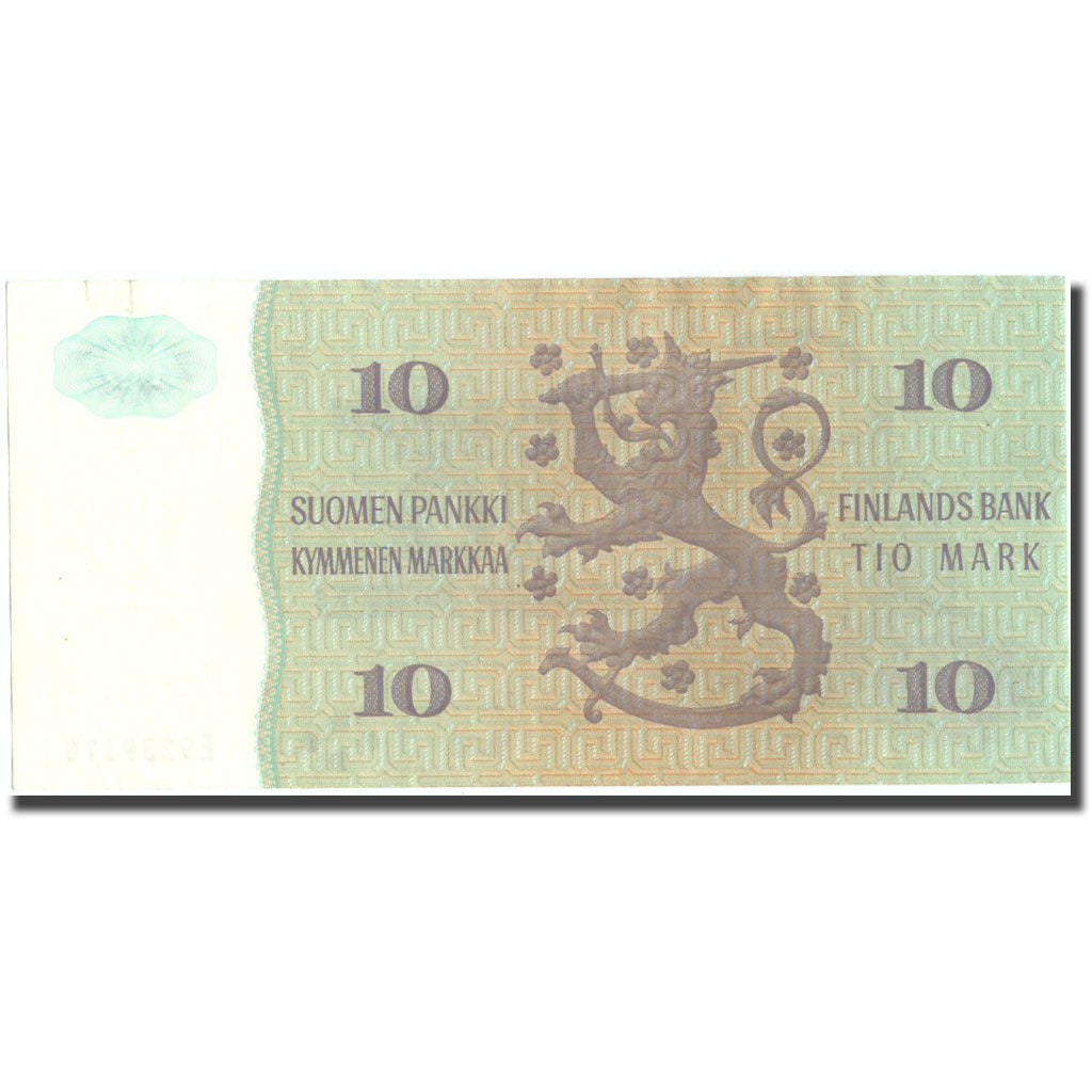 Banknote, Finland, 10 Markkaa, 1980, KM:111a, AU(50-53)