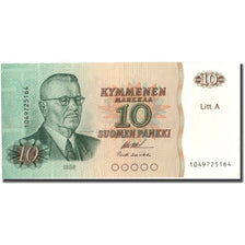 Geldschein, Finnland, 10 Markkaa, 1980, KM:112a, UNZ-