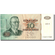 Banconote, Finlandia, 10 Markkaa, 1980, KM:112a, BB+