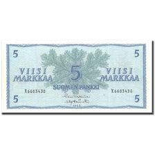 Billete, 5 Markkaa, 1963, Finlandia, KM:99a, SC