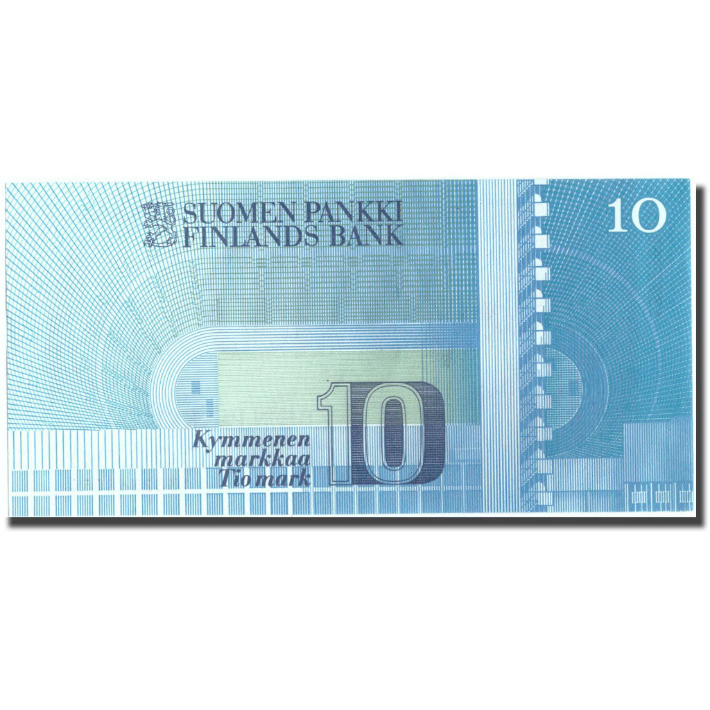 Banconote, Finlandia, 10 Markkaa, 1986, KM:113a, SPL