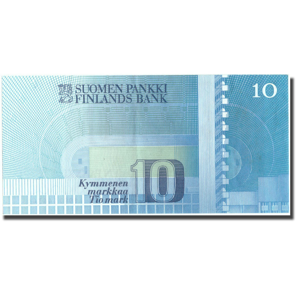 Geldschein, Finnland, 10 Markkaa, 1986, KM:113a, UNZ-