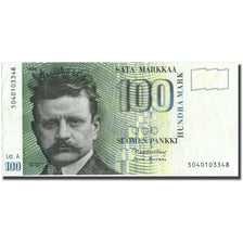 Banconote, Finlandia, 100 Markkaa, 1986, KM:119, BB
