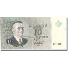 Geldschein, Finnland, 10 Markkaa, 1963, KM:100a, SS+