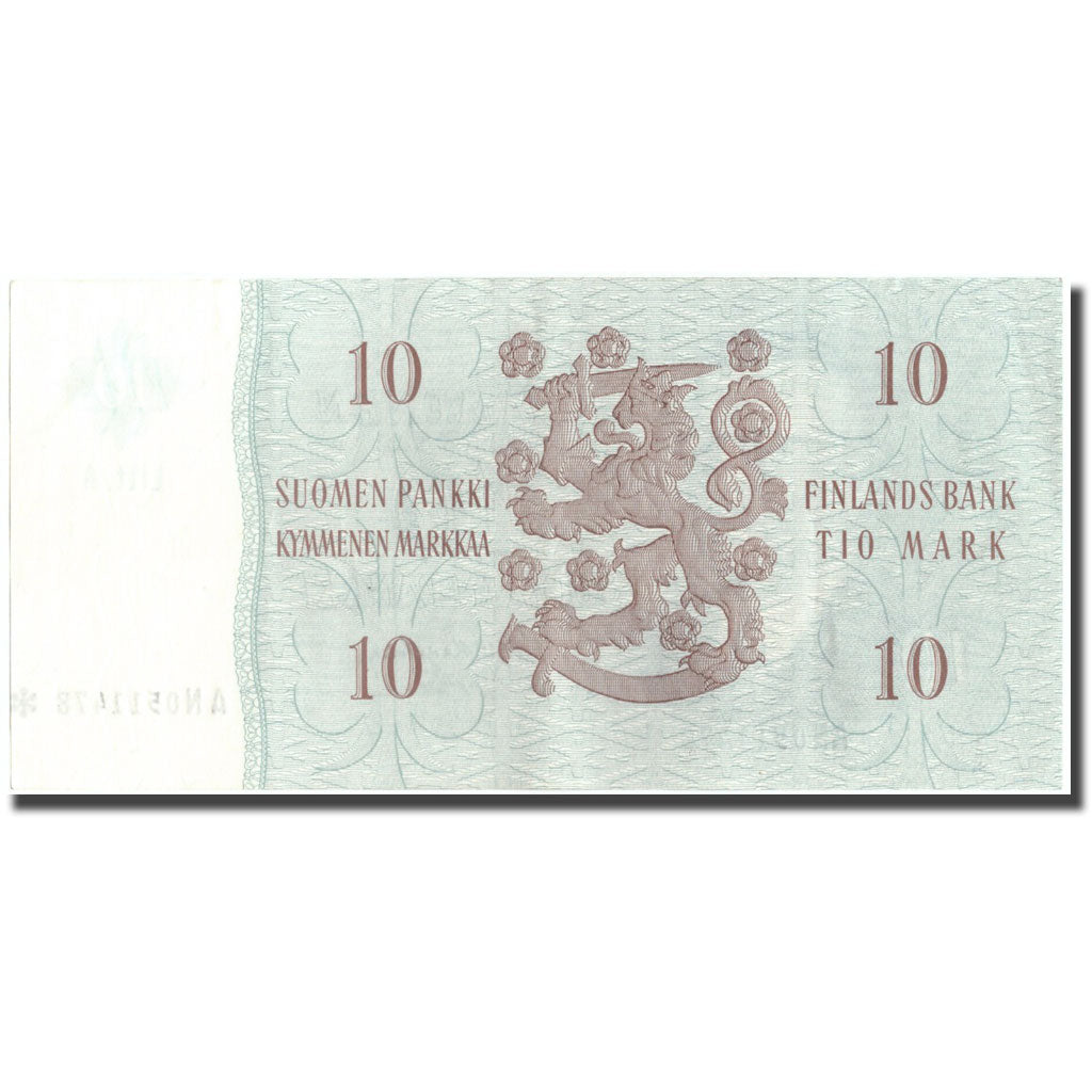 Banknote, Finland, 10 Markkaa, 1963, KM:104r, AU(55-58)