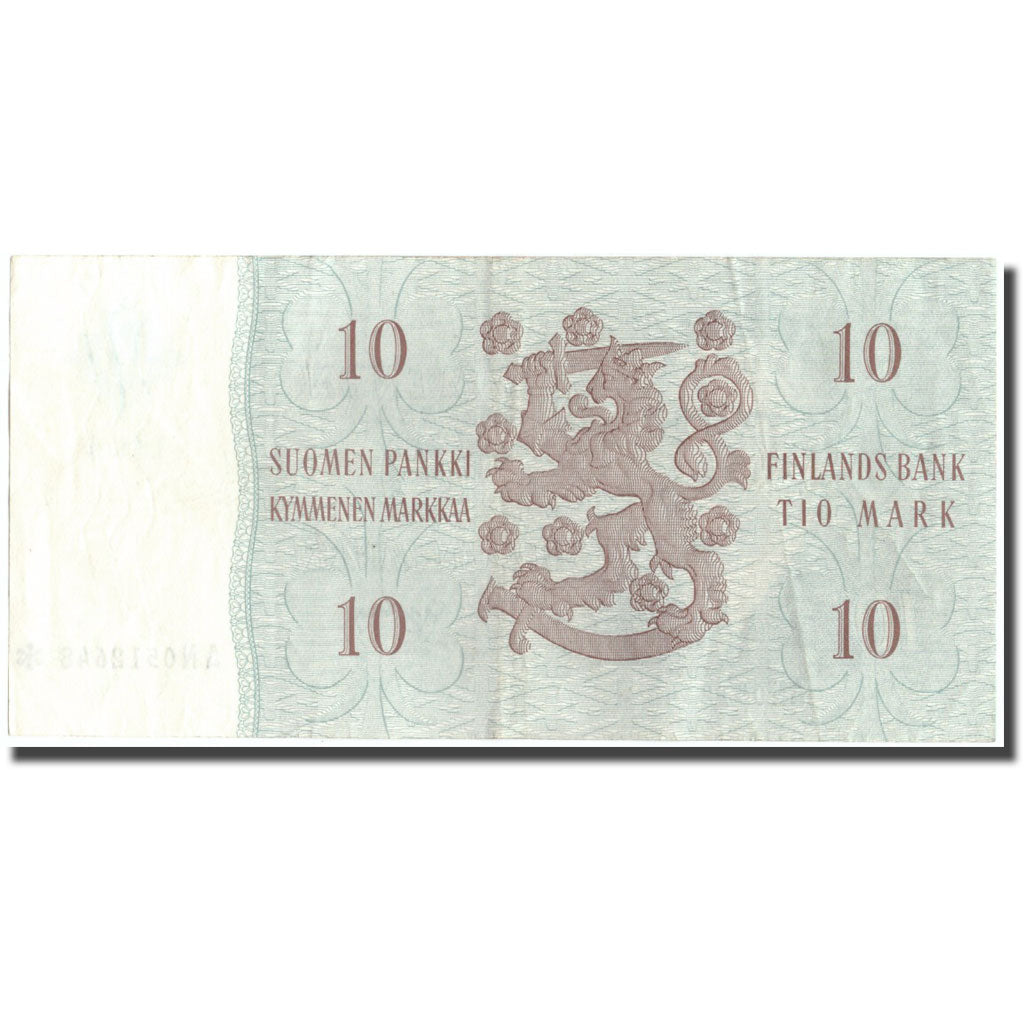 Banknote, Finland, 10 Markkaa, 1963, KM:104r, AU(50-53)