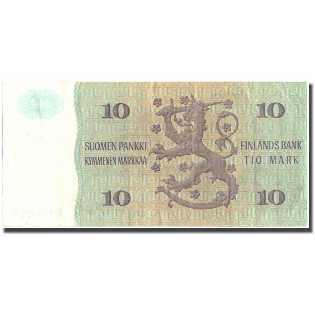 Banknote, Finland, 10 Markkaa, 1980, KM:111r1, EF(40-45)