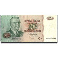 Geldschein, Finnland, 10 Markkaa, 1980, KM:111r1, SS