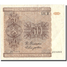 Banknote, Finland, 50 Markkaa, 1945, KM:87, F(12-15)