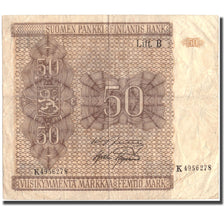 Geldschein, Finnland, 50 Markkaa, 1945, 1945, KM:87, SS