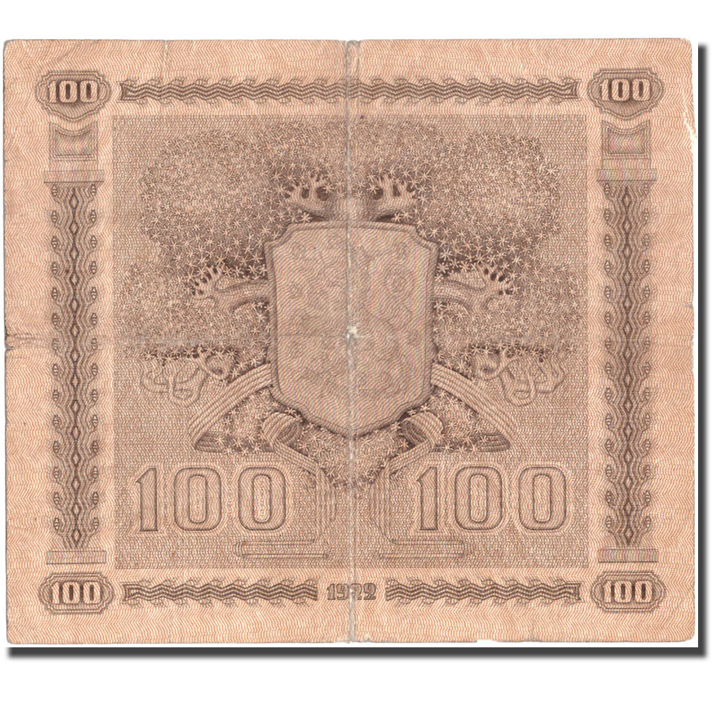 Geldschein, Finnland, 100 Markkaa, 1922, KM:65a, S