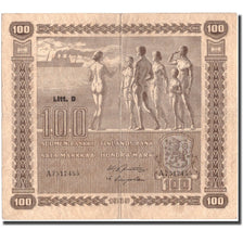 Geldschein, Finnland, 100 Markkaa, 1939, KM:73a, S+