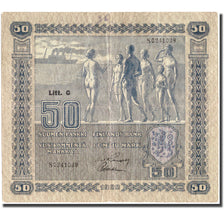 Geldschein, Finnland, 50 Markkaa, 1922, KM:64a, S
