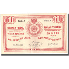 Banknote, Finland, 1 Markka, 1915, KM:16b, UNC(64)