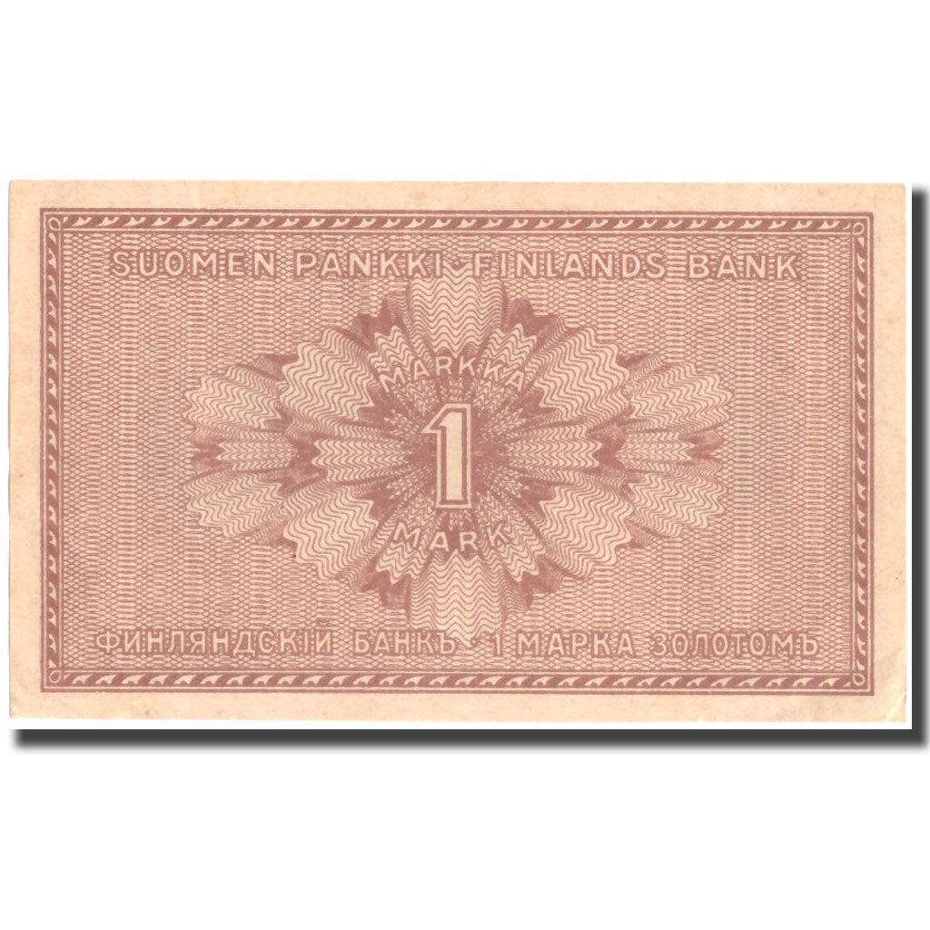 Banconote, Finlandia, 1 Markka, 1916, KM:19, SPL+