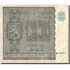 Banknote, Finland, 100 Markkaa, 1945, KM:88, VF(20-25)