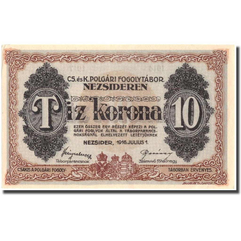 Geldschein, Österreich, 10 Couronnes, 1916, 1916-07-01, UNZ-