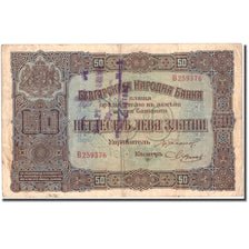 Banknote, Bulgaria, 50 Leva Zlatni, Undated (1917), KM:24b, VF(30-35)