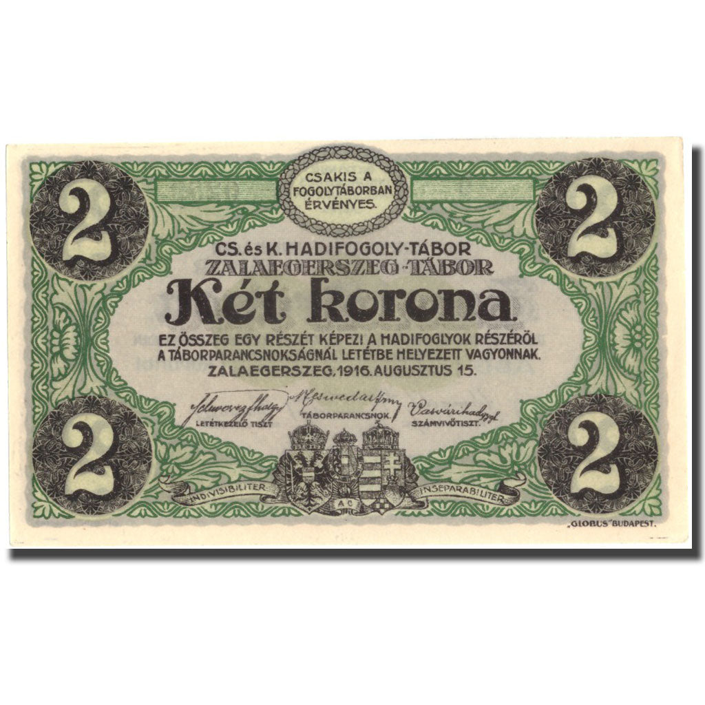 Geldschein, Ungarn, 2 Korona, 1916, 1916-08-15, UNZ-