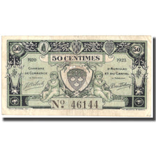 Francia, Aurillac, 50 Centimes, 1920-1923, MB+, Pirot:16-14