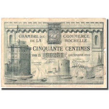 France, La Rochelle, 50 Centimes, 1915, VF(20-25), Pirot:66-1