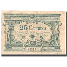 France, Angers, 25 Centimes, 1915, VF(30-35), Pirot:8-8