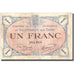 France, Villefranche-sur-Saône, 1 Franc, 1915, TB, Pirot:129-04
