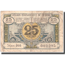 Francia, Clermont-Ferrand, 25 Centimes, B+, Pirot:40-1