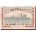 France, Béziers, 1 Franc, 1921, EF(40-45), Pirot:27-33
