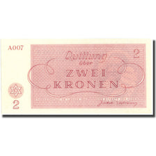 Banknote, Czechoslovakia, 2 Kronen, personnage, 1943, 1943-01-01, UNC(65-70)