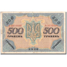 Banknote, Ukraine, 500 Hryven, 1918, 1918, KM:23, VF(20-25)