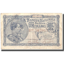 Banknote, Belgium, 1 Franc, 1920, 1920-05-03, KM:92, VF(20-25)