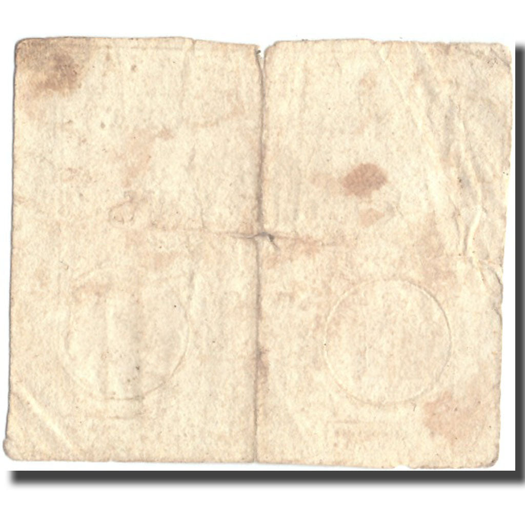 France, 10 Sous, 1792, 1792-10-24, TB, KM:A64a