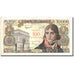 France, 100 Nouveaux Francs on 10,000 Francs, 1955-1959 Overprinted with