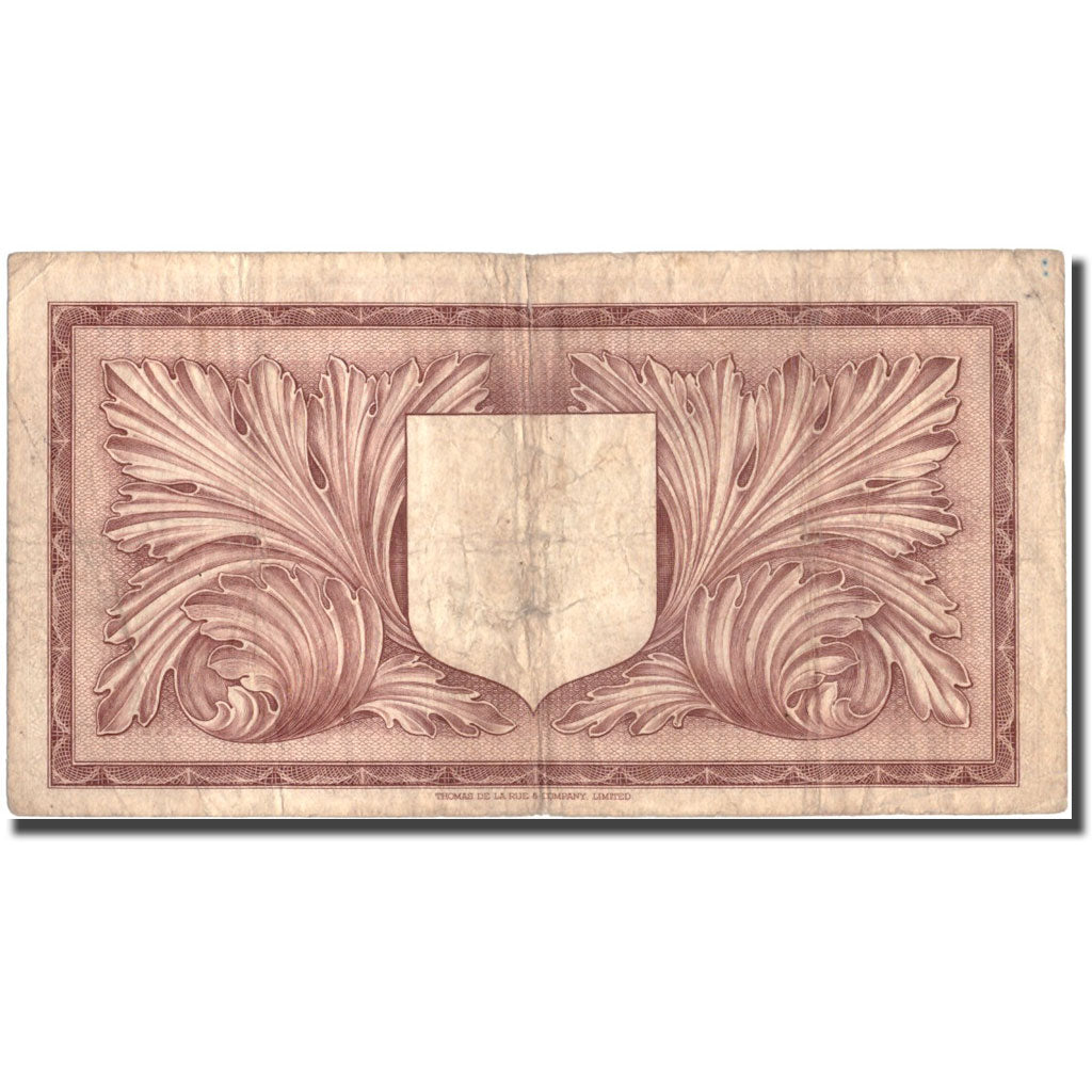 Banknote, Malta, 1 Pound, Undated 1951, KM:22a, VF(20-25)