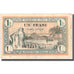 Banknote, Tunisia, 1 Franc, 1943, 1943-07-15, KM:55, VF(30-35)