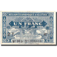 Banknote, Algeria, 1 Franc, Undated 1944, KM:101, AU(55-58)